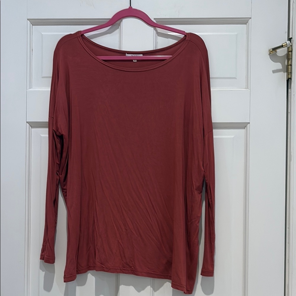 Women's Piko Top Rust